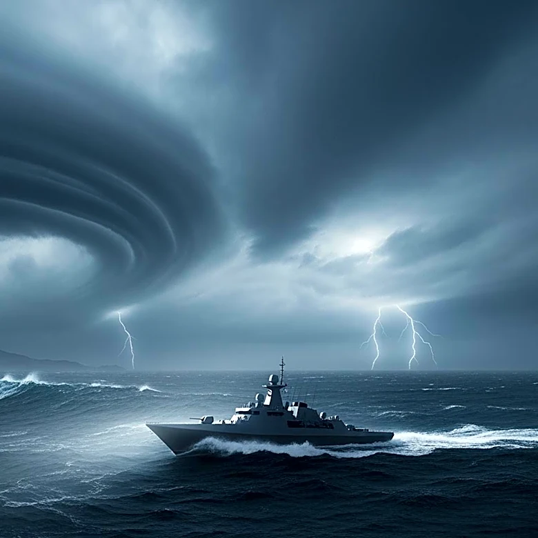 Severe Weather and U.S. Naval Standoff Highlight ABC World News Broadcast