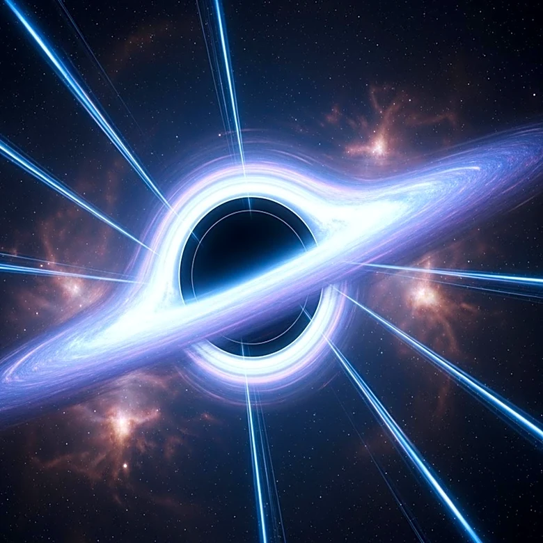 Astronomers Measure Black Hole Jet Power and Speed, Revealing New Insights