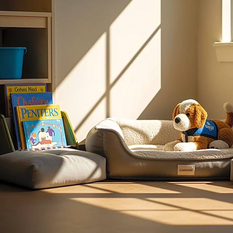 Suffolk County Police Therapy Dog Visits Long Island Elementary School, Teaches Students Valuable Lessons