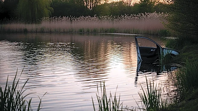 Police Officer Rescues Woman from Sinking Car in Fayette County Pond