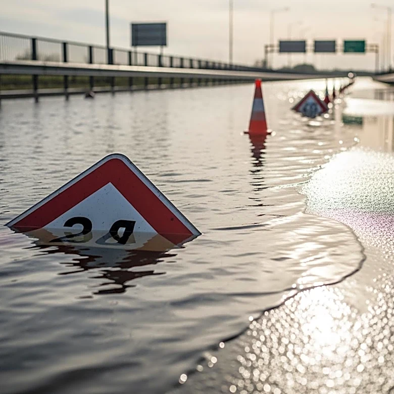 Milwaukee Flooding Causes Highway Shutdown and Traps Drivers