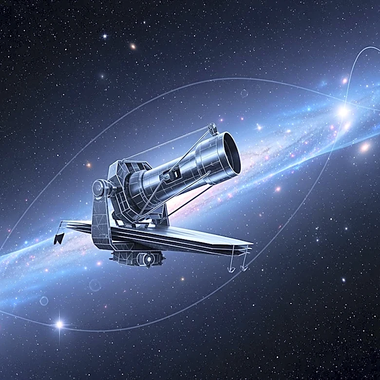 NASA's Roman Space Telescope to Map Dark Matter and Energy Through Weak Lensing