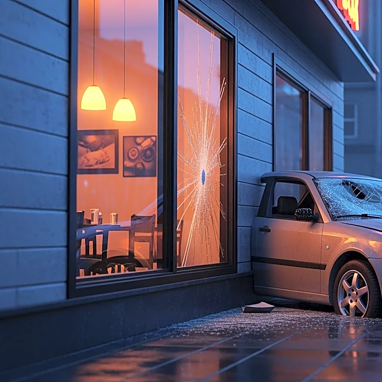 Stolen Car Crashes into City News Café in Portage Park During Police Pursuit