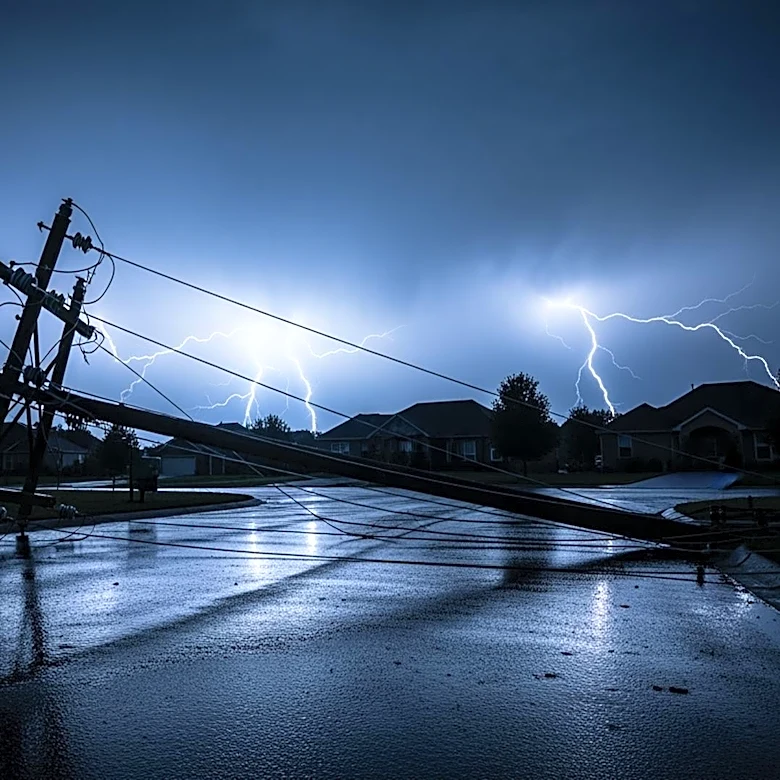 Severe Storms Leave Over 65,000 Without Power in Nashville Area