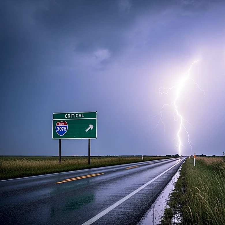 Trucker Dad Killed in First Fatal Lightning Strike of the Year in Wisconsin