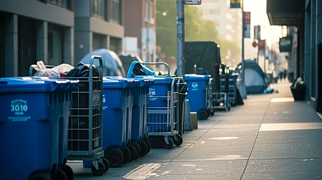 Los Angeles Sanitation Crews Clear Venice Homeless Encampment