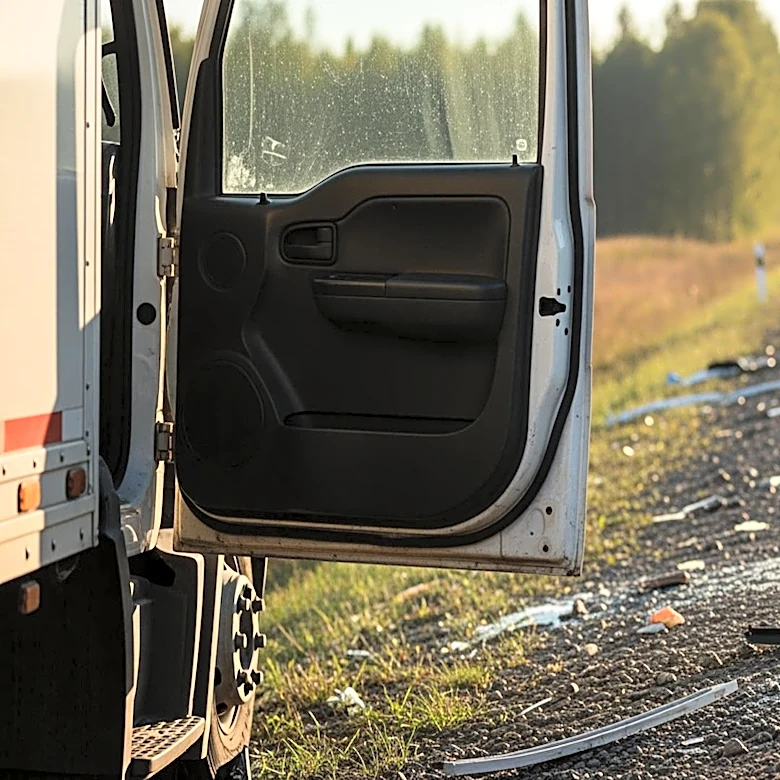 Driver Self-Extricates After Commercial Vehicle Crash Near Kooskia