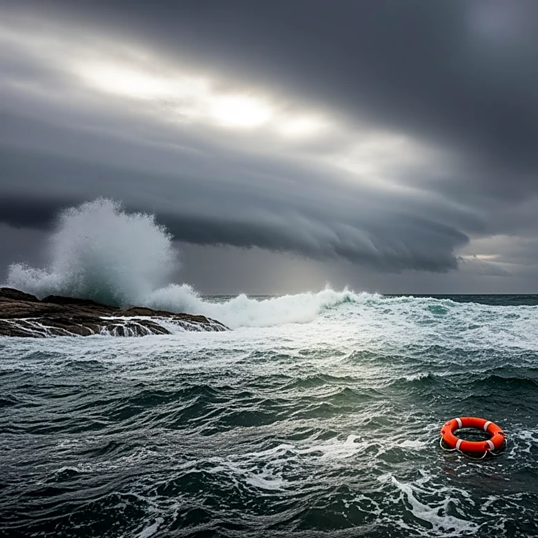 Coast Guard Searches for Missing Crew After Typhoon Sinlaku Hits Guam