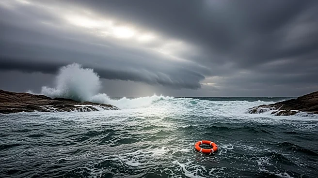 Coast Guard Searches for Missing Crew After Typhoon Sinlaku Hits Guam