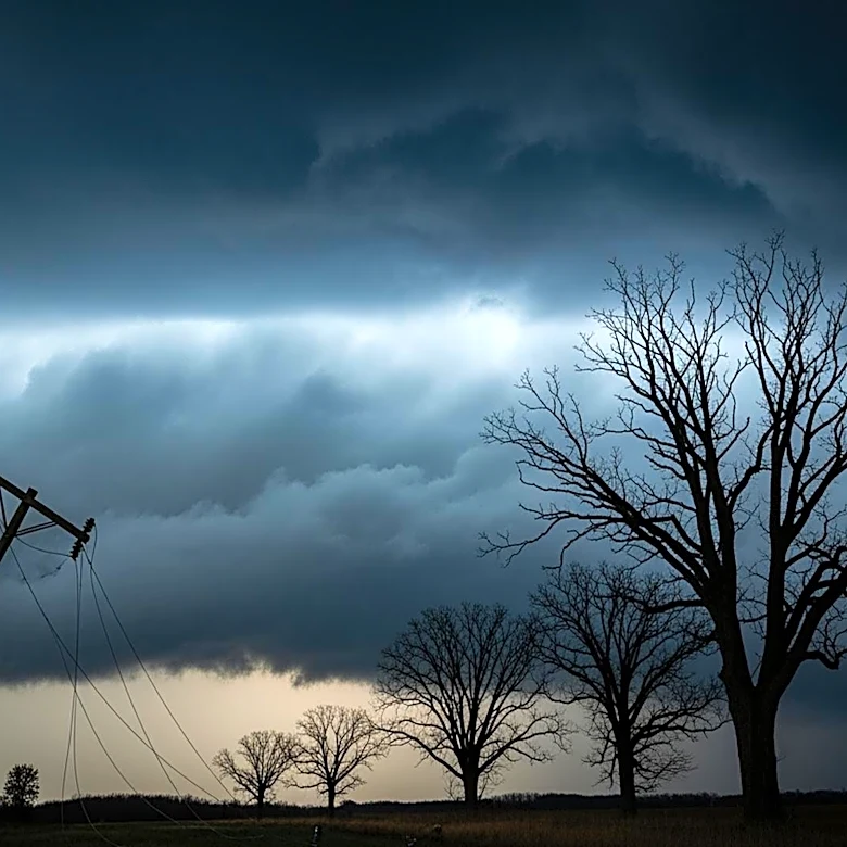 Severe Weather in Eastern Iowa Causes Power Outages and Tornado Warnings