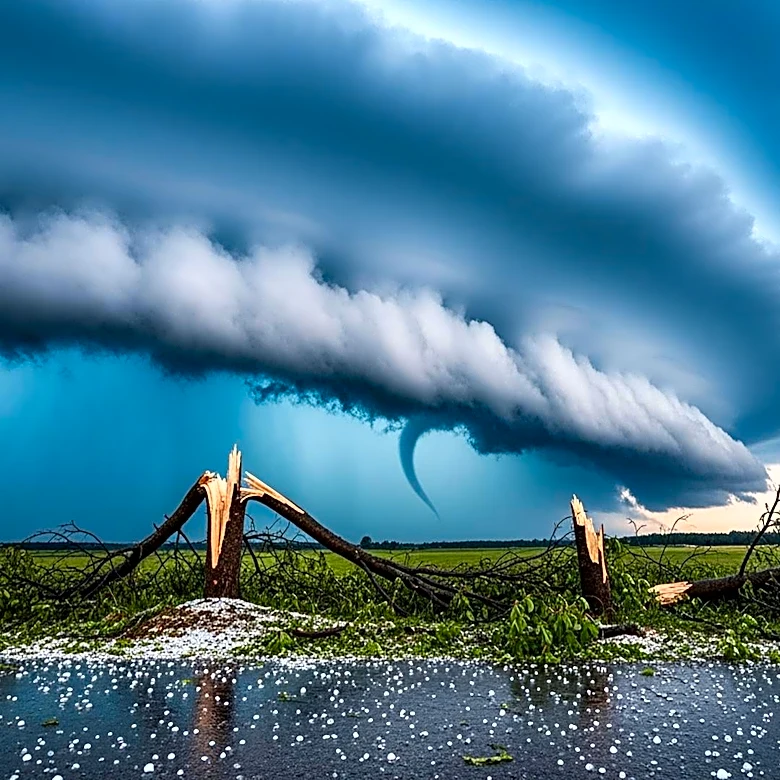 Tornadoes Reported in Southern Minnesota Amidst Hailstorms