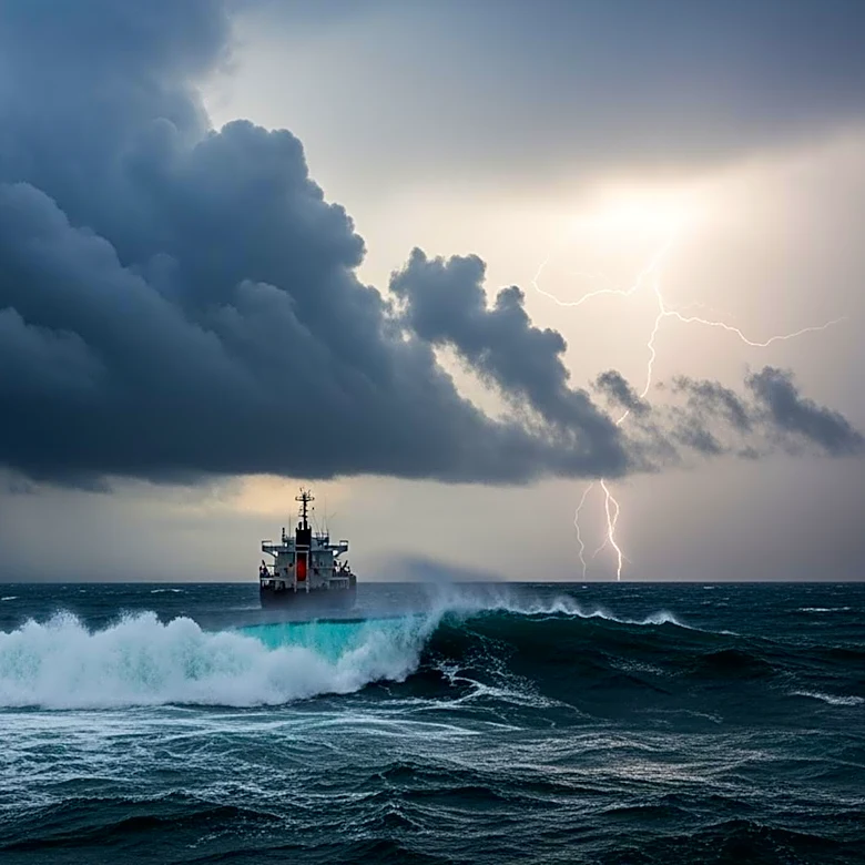 U.S.-Flagged Cargo Ship Missing Amid Typhoon Sinlaku's Passage