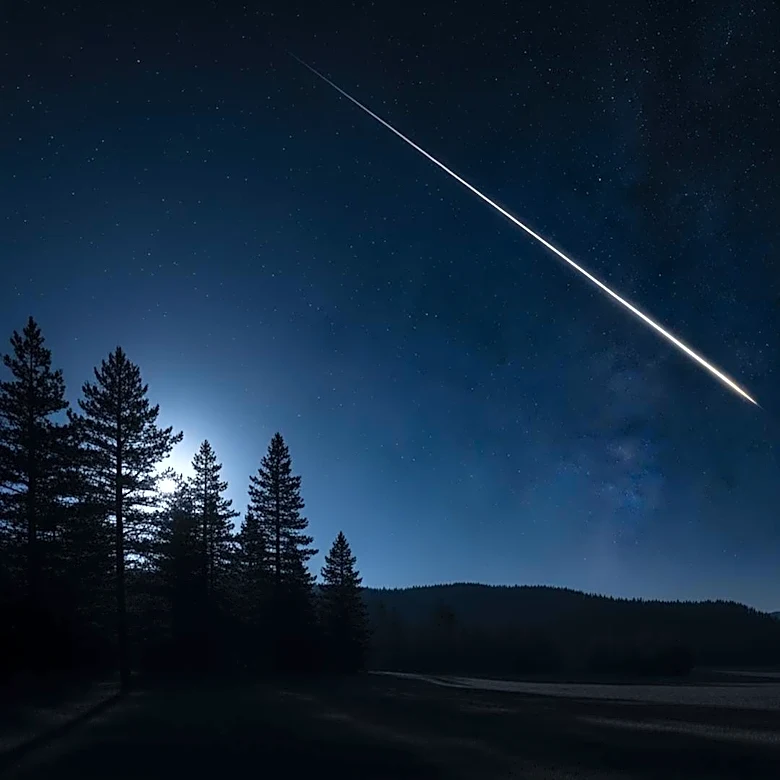 Lyrid Meteor Shower Peaks with Optimal Viewing Conditions in Northern Hemisphere