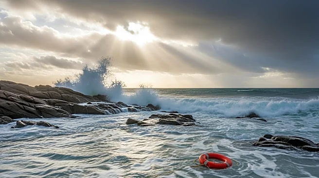 U.S. Coast Guard Searches for Missing Boat Crew After Typhoon Sinlaku