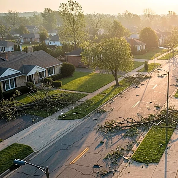 Ann Arbor Crews Begin Damage Assessment for Disaster Relief Following Tornado