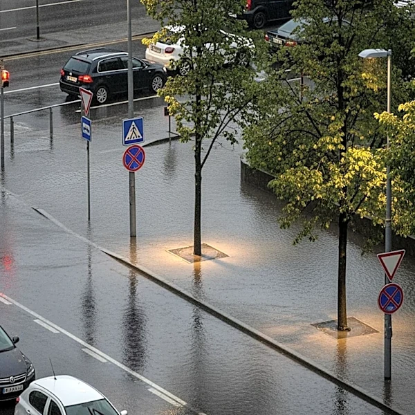 Flooding Impacts Chicago Area Following Days of Heavy Rain