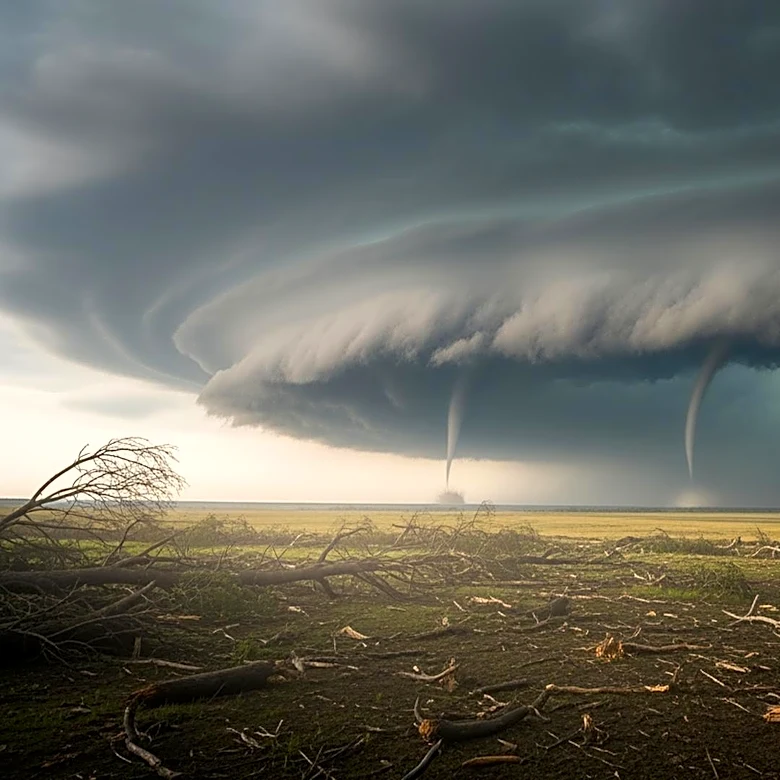 Severe Storms and Tornadoes Cause Extensive Damage in the Midwest, No Fatalities Reported
