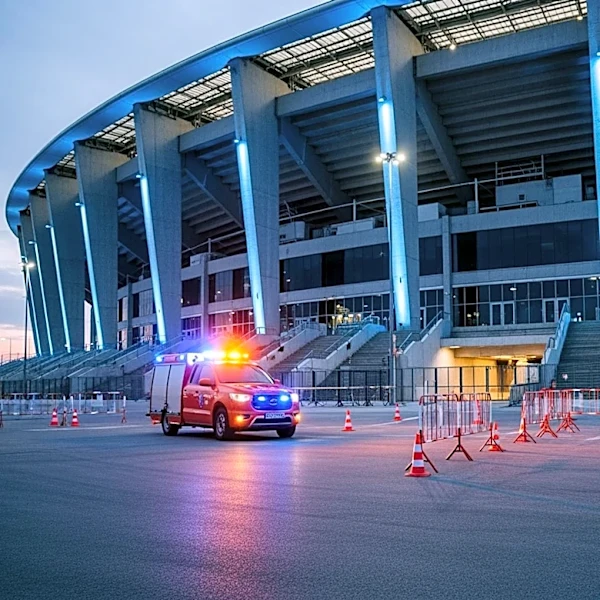 NJ Transit Conducts Emergency Drill at MetLife Stadium in Preparation for FIFA World Cup
