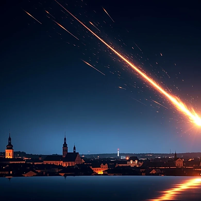 Mysterious Fireball Over Europe Captivates Onlookers and Causes Damage
