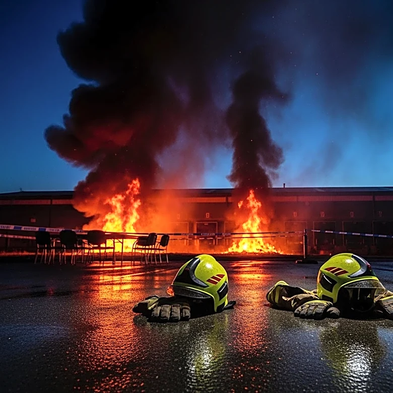 Massive Fire in New Jersey Injures Six Firefighters and Displaces Dozens