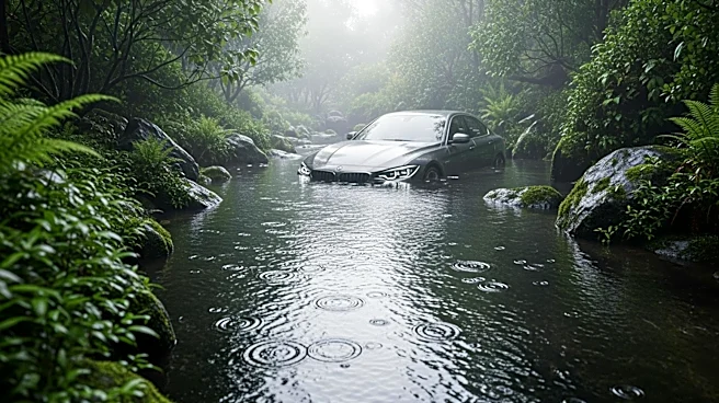 Driver Rescued After Car Plunges 30 Feet Into Plano Creek During Morning Rain