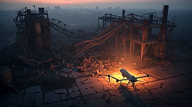 Russian Strikes in Ukraine Result in Casualties Amid Ukrainian Attack on Drone Factory