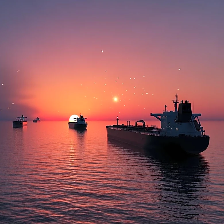 Iran Fires on Indian Oil Tankers in Strait of Hormuz Amid US Blockade