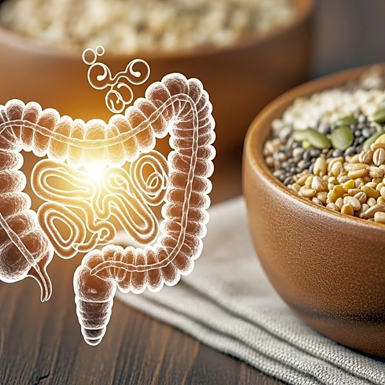 Study Reveals High-Fiber Diets Enhance Benefits of Intestinal Worms for Gut Health