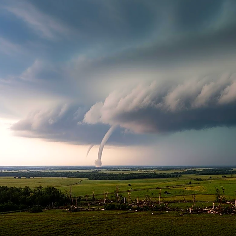 Five Tornadoes Confirmed in McLean County, Illinois, Causing Damage