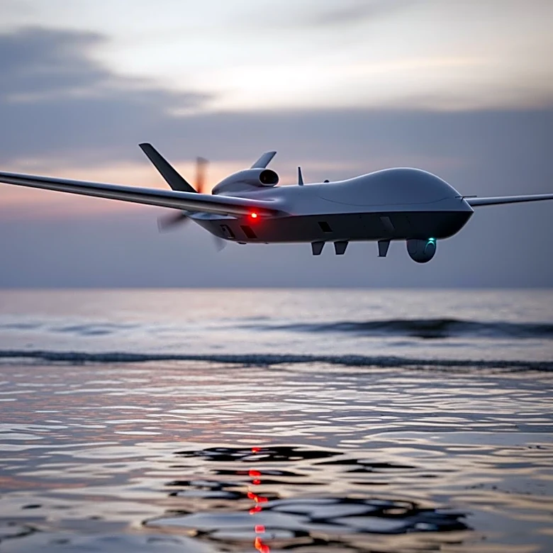 Ukraine Intercepts Shahed Drone Using Sea-Launched UAV for First Time