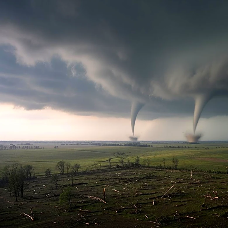 Significant Tornado Outbreak Damages Over 100 Homes in Midwest