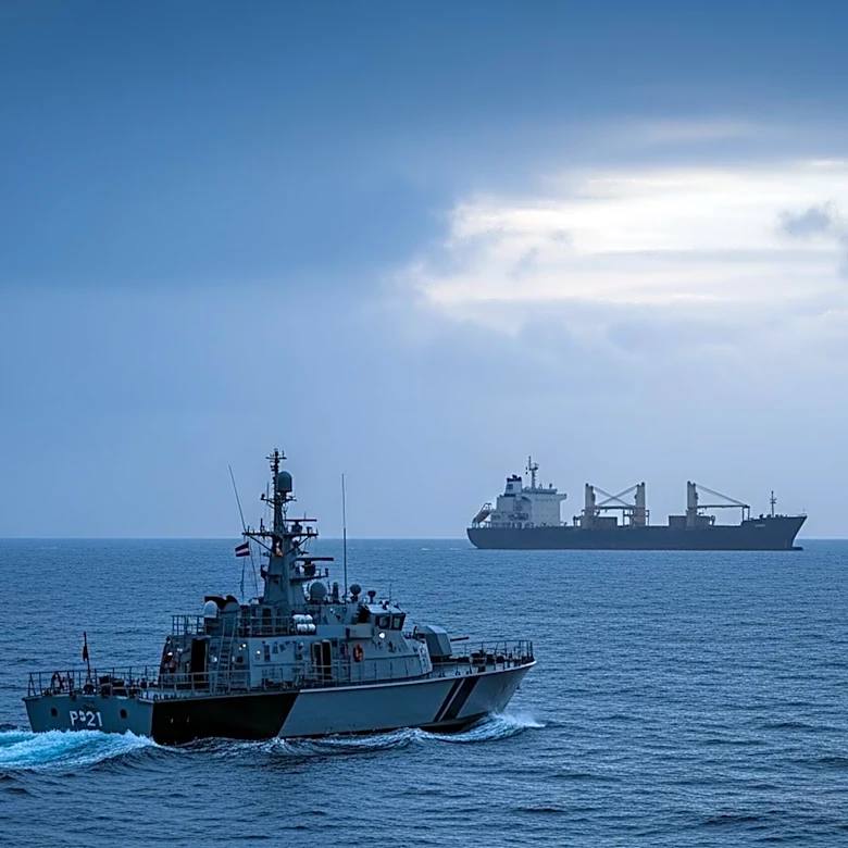 U.S. Navy Seizes Iranian Vessel Amid Blockade Enforcement in Gulf of Oman