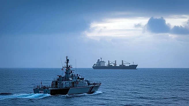 U.S. Navy Seizes Iranian Vessel Amid Blockade Enforcement in Gulf of Oman