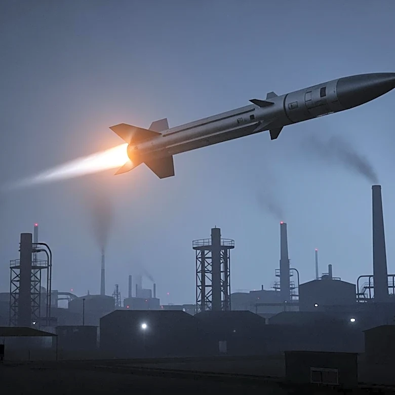 Ukrainian Navy Strikes Russian Drone Factory with Neptune Missiles, Disrupting Production