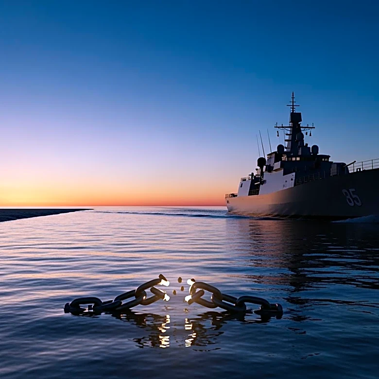 U.S. Navy Disables Iranian Ship Near Strait of Hormuz Following Ignored Warnings