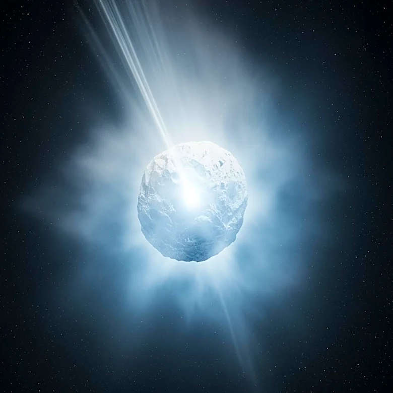 Hubble Telescope Captures New Image of Comet 3I/ATLAS, Revealing Massive Water Emissions