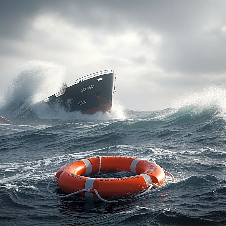 U.S. Coast Guard Continues Search for Missing Crew After Ship Overturns in Pacific Typhoon