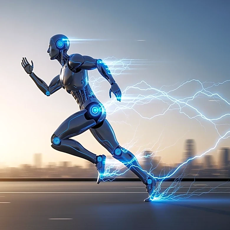 Humanoid Robot Lightning Surpasses Human Half-Marathon Record in Beijing