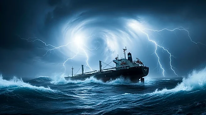 U.S.-Flagged Cargo Ship Overturns in Pacific Amid Typhoon, Six Crew Members Missing