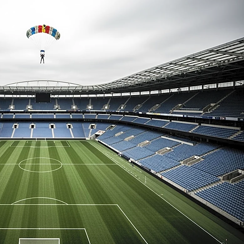 Skydiver Incident at Virginia Tech Football Game Raises Safety Concerns