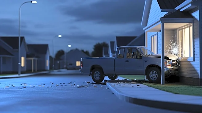 Teen Arrested After Crashing Stolen Truck into Detroit Home