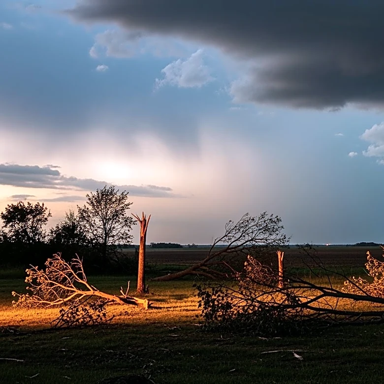 Tornado Causes Damage in Lena, Illinois, as Authorities Prepare to Provide Updates
