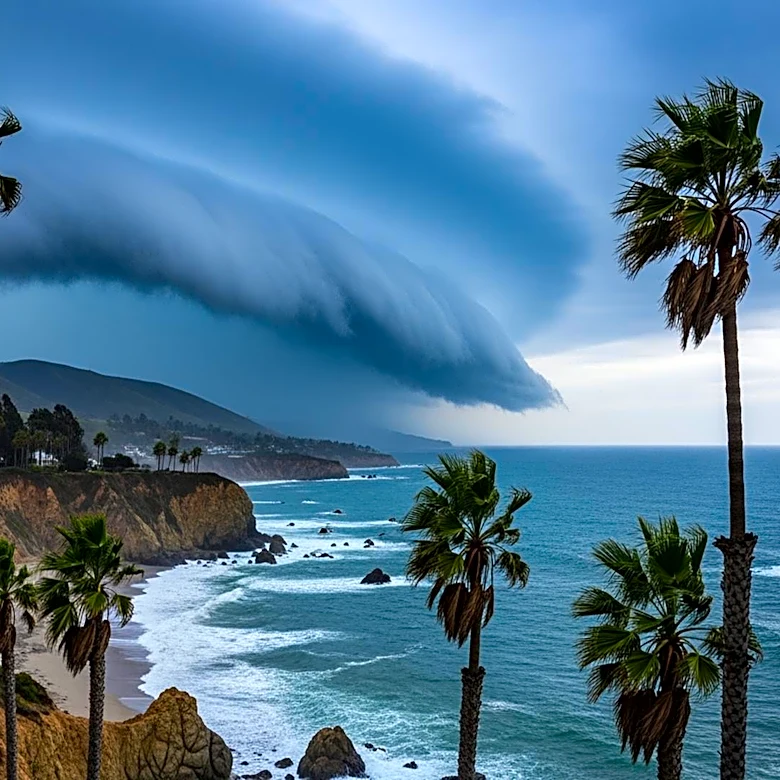 California Faces Late-Season Storm with Rain and Fierce Winds Impacting Southern Regions