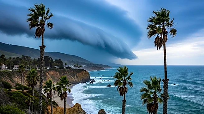 California Faces Late-Season Storm with Rain and Fierce Winds Impacting Southern Regions