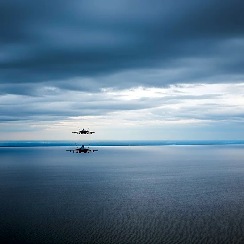 NATO Intercepts Russian Military Aircraft Over Baltic Sea Amid Tensions