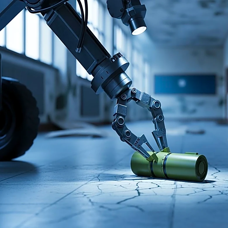 IDF Dismantles Explosives Found in West Bank School