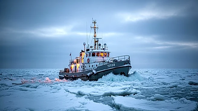 Coast Guard Successfully Rescues Four from Ice-Trapped Boat in Alaska