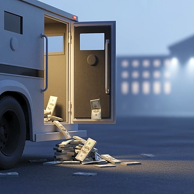 Philadelphia Brinks Truck Heist Nets $1.8 Million, FBI Leads Investigation