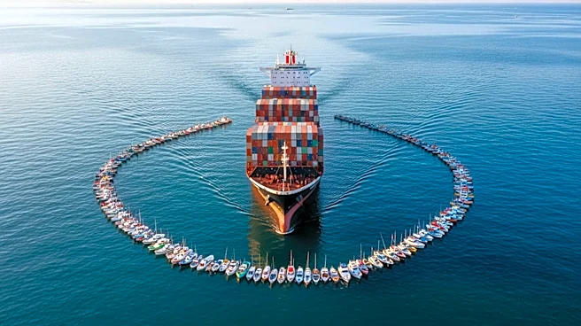 Activists Encircle MSC Containership in Mediterranean to Protest Israeli Shipments