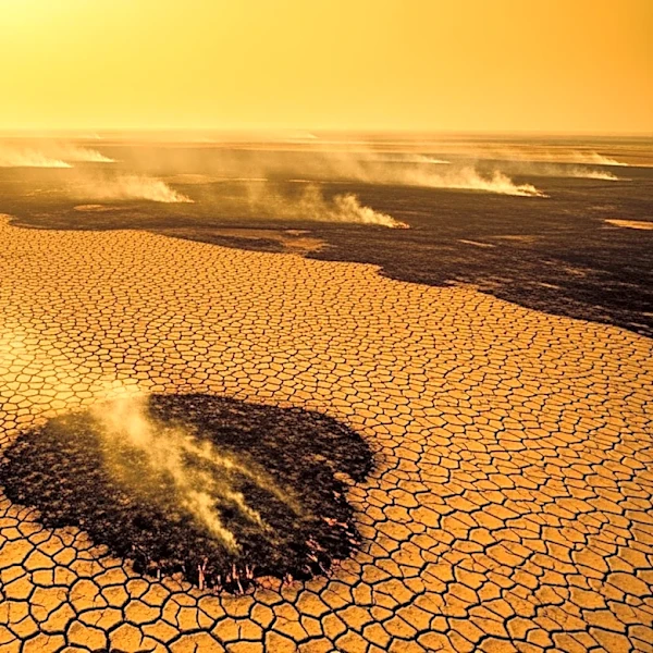 Wildfire in South Georgia Expands Amid Severe Drought Conditions